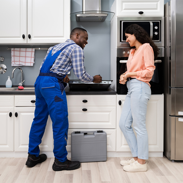 can you provide an estimate for cooktop repair before beginning any work in Young America